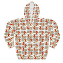 Toyota 4 Wheel Drive Fj40 Land Cruiser Premium AOP Unisex Pullover Hoodie White Version - Gift for Toyota Fans from Reefmonkey