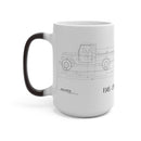 Toyota Land Cruiser FJ45 Color Changing Mug by Reefmonkey
