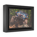 Toyota Land Cruiser FJ40 Artwork Framed Canvas by Alex Cortani