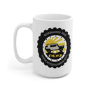 NCFJ Cruisers White Ceramic Mug by Reefmonkey