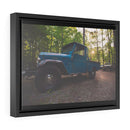 Toyota Land Cruiser FJ45 Artwork Framed Canvas by Alex Cortani