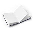 TEQ Toyota Logbook Hardcover lined Journal in Navy Blue
