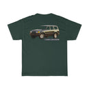 Land Cruiser FJ80/FZJ80 on the back TEQ on the front T shirt by Reefmonkey