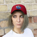 OTRAMM Embroidered Twill Hat FJ60 Land Cruiser and Dog Cotton Structured Cap