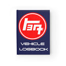 TEQ Toyota Logbook Hardcover lined Journal in Navy Blue