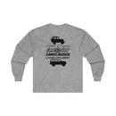 Land Cruiser Fonts Long Sleeve Tee FJ40 to FJ80 Logo Fonts shirt
