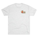 4 Wheel Drive 2 Side FJ40 Toyota Land Cruiser Unisex Tri Blend Tee - Reefmonkey