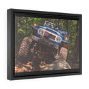 Toyota Land Cruiser FJ40 Artwork Framed Canvas by Alex Cortani