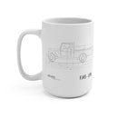 Toyota Land Cruiser FJ45 Coffee Mug 15oz by Reefmonkey