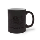 Toyota Land Cruiser FJ40 Color Changing Mug Coffee Cup Color Change Mug By Reefmonkey