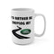 Land Rover Coffee Mug 15oz by Reefmonkey I'd Rather Be Driving My Land Rover