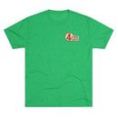 4 Wheel Drive 2 Side FJ40 Toyota Land Cruiser Unisex Tri Blend Tee - Reefmonkey