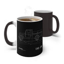 FJ45 Land Cruiser Diagram Color Changing Mug by Reefmonkey