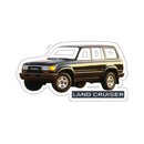 Toyota Land Cruiser FJ80 FZJ80 Custom Cut Decals By Reefmonkey