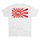 4 Wheel Drive 2 Side FJ40 Toyota Land Cruiser Unisex Tri Blend Tee - Reefmonkey