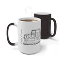Toyota Land Cruiser FJ40 Color Changing Mug Coffee Cup Color Change Mug By Reefmonkey