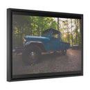 Toyota Land Cruiser FJ45 Artwork Framed Canvas by Alex Cortani