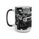 Toyota Land Cruiser FJ40 Color Changing Mug by Reefmonkey