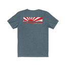 Land Cruiser 40 through 60 series Jersey Short Sleeve Tee Rising Sun FJ40 Gifts by Reefmonkey