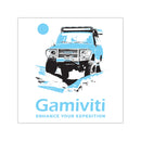 Gamiviti 60 Series Land Cruiser Vinyl Square Sticker - Reefmonkey