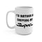 Toyota Supra Coffee Mug, I'd Rather Be Driving My Supra, Reefmonkey