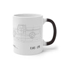 Toyota Land Cruiser FJ45 Color Changing Mug by Reefmonkey