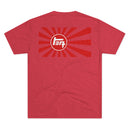 4 Wheel Drive 2 Side FJ40 Toyota Land Cruiser Unisex Tri Blend Tee - Reefmonkey