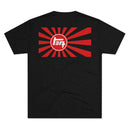 4 Wheel Drive 2 Side FJ40 Toyota Land Cruiser Unisex Tri Blend Tee - Reefmonkey
