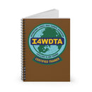 I4WDTA Logbook Spiral Bound Journal - Ruled Line (CERTIFIED TRAINER ONLY)