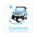 Gamiviti 60 Series Land Cruiser Vinyl Square Sticker - Reefmonkey