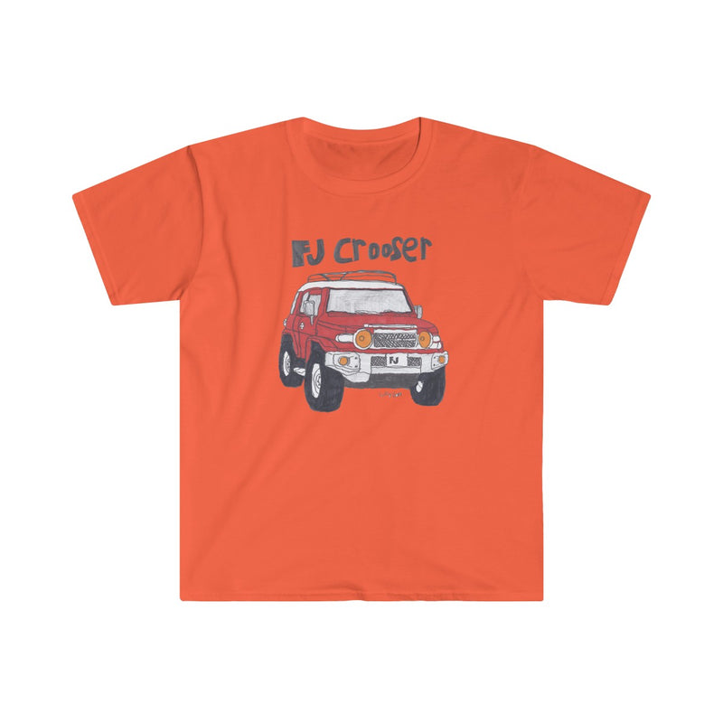 FJ Crooser / FJ Cruiser Kids Art Fitted Short Sleeve Tshirt