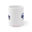 OTRAMM Coffee Mug, FJ60 Land Cruiser, Land Cruiser Dog Coffee Cup