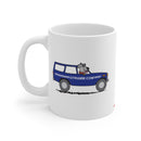 OTRAMM Coffee Mug,  FJ60 Land Cruiser, Land Cruiser Dog Coffee Cup