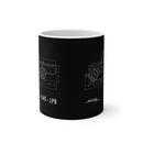 FJ45 Land Cruiser Diagram Color Changing Mug by Reefmonkey