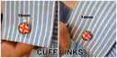 Land Cruiser FJ40 Warn Locking Hubs Mens Cuff Links - Reefmonkey