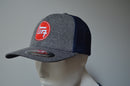Toyota Fitted Premium Hat - Flexfit Melange Mesh Back Trucker Hat