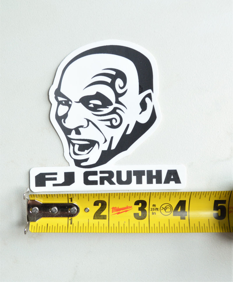FJ Crutha FJ Cruiser Mike Tyson VInyl Decal Sticker