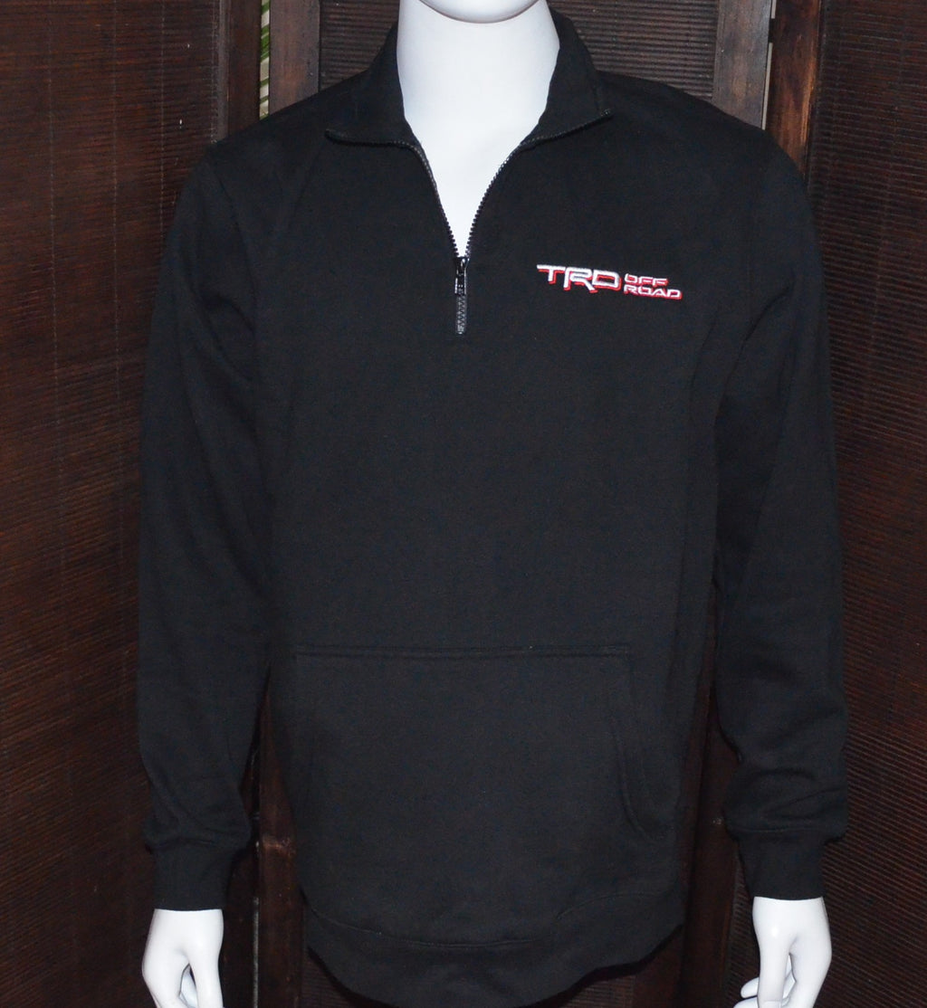 TRD Off Road Embroidered Quarter Zip 1/4 Mens Fleece Jacket