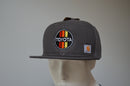 3 Stripe Toyota Carhartt Flat Brim Snap Back Hat - Reefmonkey