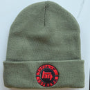 TEQ Katakana Toyota Knitted Embroidered Knit Beanie Toboggan Winter Hat