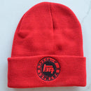 TEQ Katakana Toyota Knitted Embroidered Knit Beanie Toboggan Winter Hat