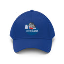 OTRAMM Embroidered Twill Hat FJ60 Land Cruiser and Dog Cotton Structured Cap