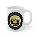 NCFJ Cruisers White Ceramic Mug by Reefmonkey