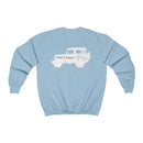 Land Cruiser Mountains Sweatshirt, FJ40 Sweatshirt, Toyota Sweatshirt - Reefmonkey