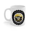 NCFJ Cruisers White Ceramic Mug by Reefmonkey