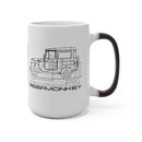 Toyota Land Cruiser FJ40 Color Changing Mug Coffee Cup Color Change Mug By Reefmonkey