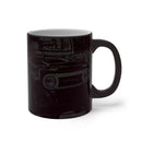 Toyota Land Cruiser FJ40 Color Changing Mug by Reefmonkey