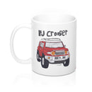 FJ Crooser / FJ Cruiser Kids Art Coffee Mug 11oz