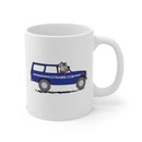 OTRAMM Coffee Mug, FJ60 Land Cruiser, Land Cruiser Dog Coffee Cup