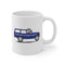 OTRAMM Coffee Mug,  FJ60 Land Cruiser, Land Cruiser Dog Coffee Cup